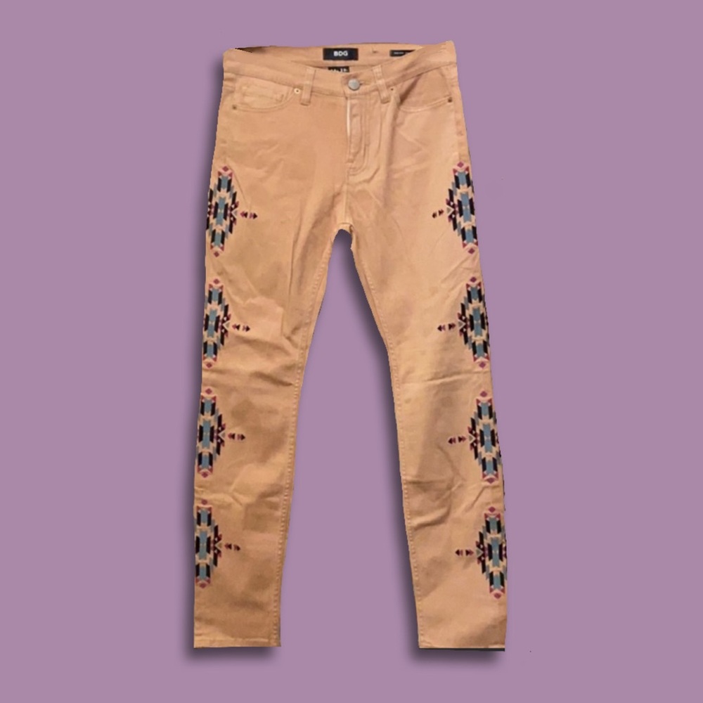 BDG Vintage Embroidered Jeans